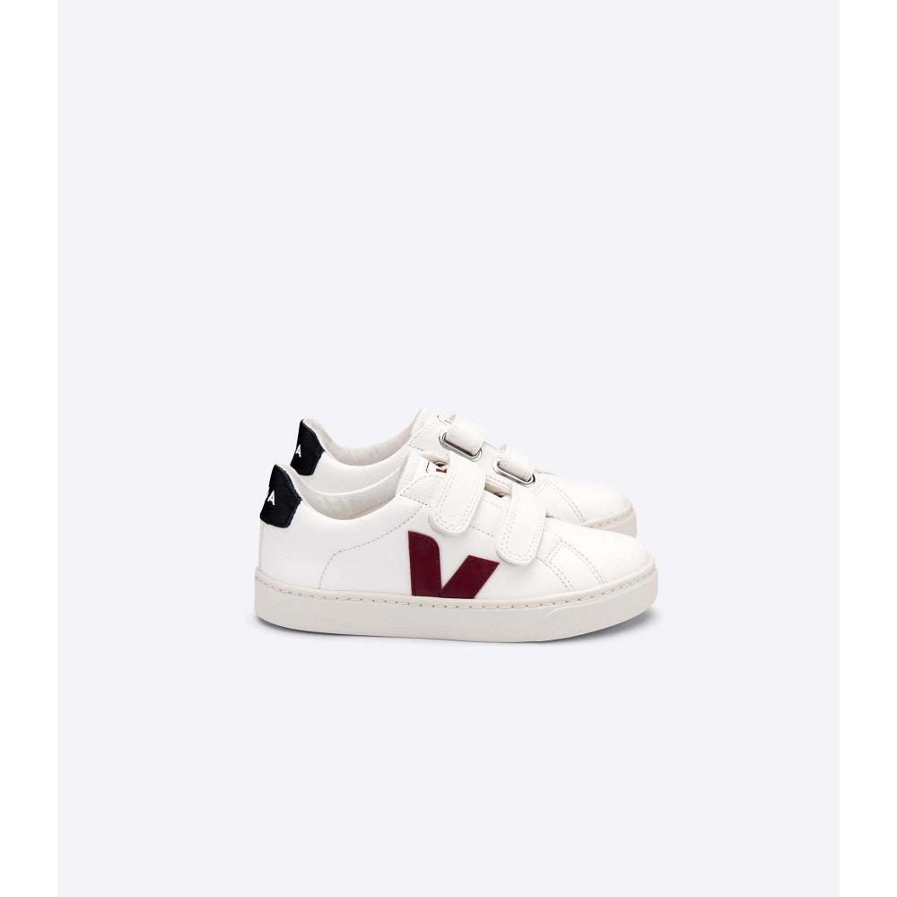 Zapatos Veja ESPLAR CHROMEFREE Niños White/Black/Red | MX 727FDN